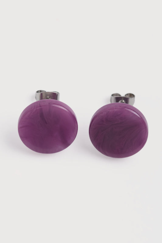 Boucles d'oreilles clous cercle Ballowall