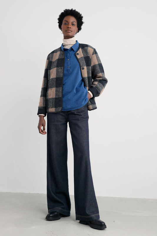 Veste à carreaux Merywen
