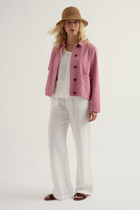 Veste Carnon Downs en coton biologique certifié GOTS