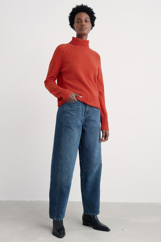 Pull Basset Cove en laine mérinos