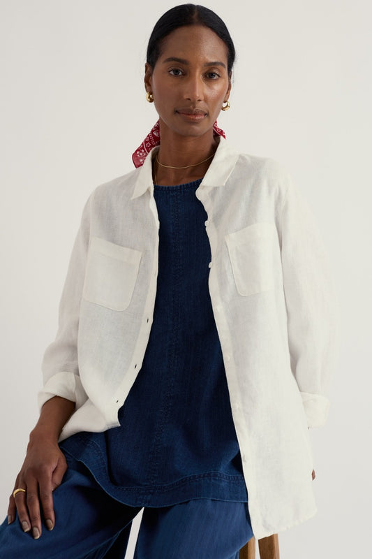 Chemise en lin Hazel Branch