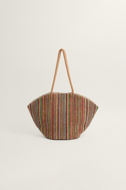 Sac en forme de coquille d'Alkanet Jute