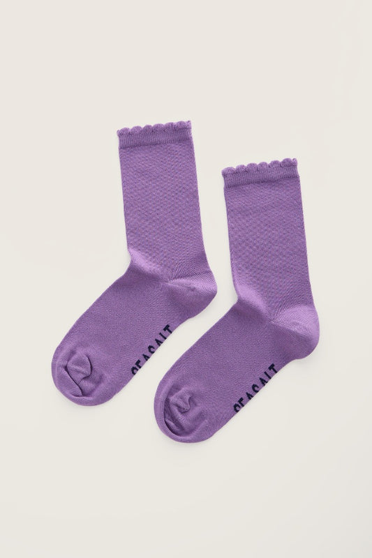 Chaussettes marins festonnées pour femme