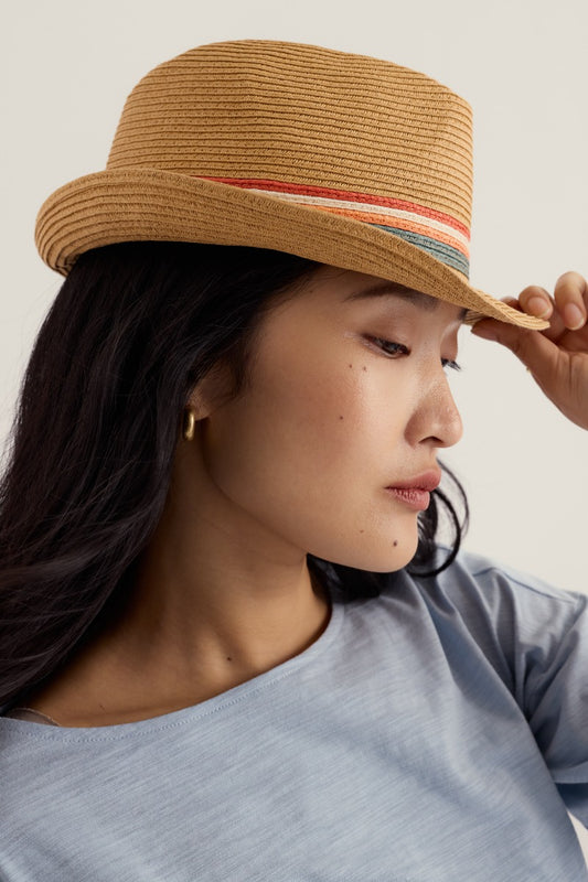 Chapeau de soleil au crochet « Undercurrent »