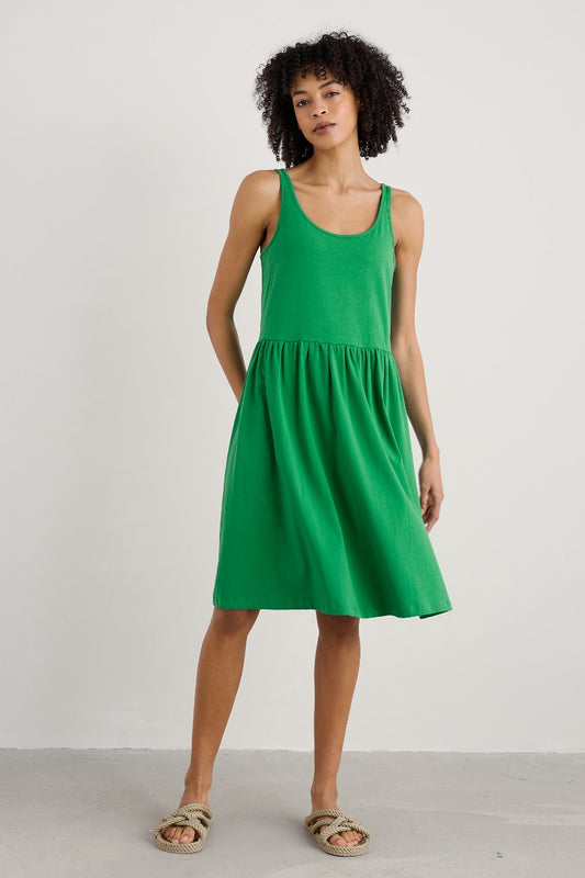 Robe Éclat Solaire en Jersey de Coton Bio Certifié GOTS