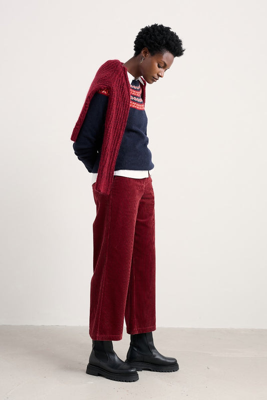 Pantalon en velours côtelé Asphodel