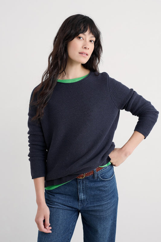 Pull en coton biologique mélangé Makers