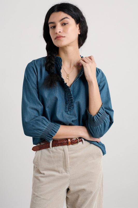 Top en chambray Feather Star