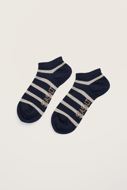 Chaussettes de sport marinières pour femme