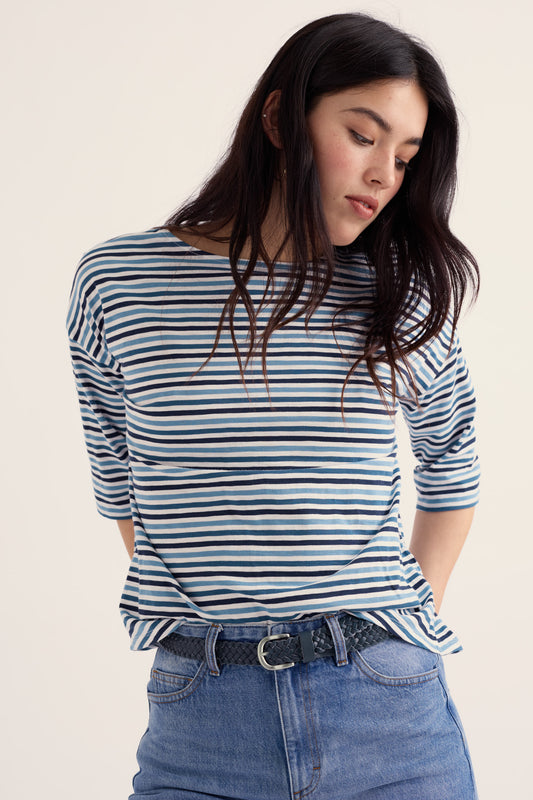 Ceinture en cuir tressé entrelacé