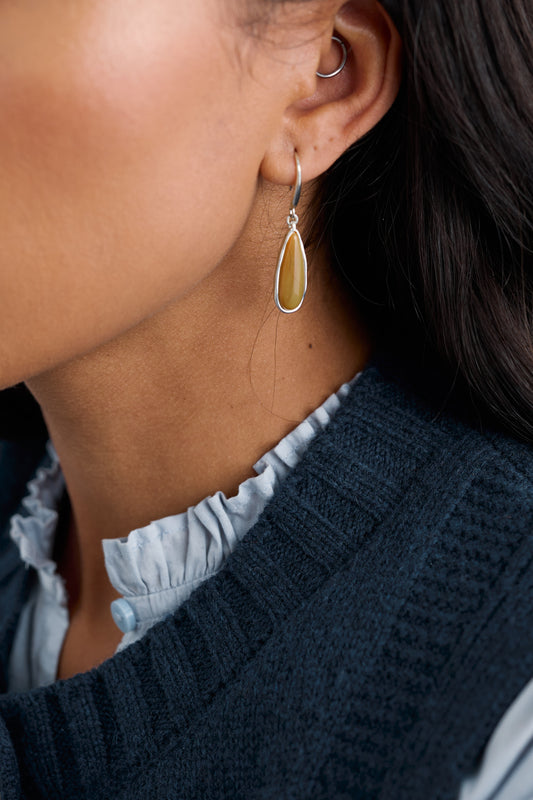 Boucles d'oreilles pendantes Honesty