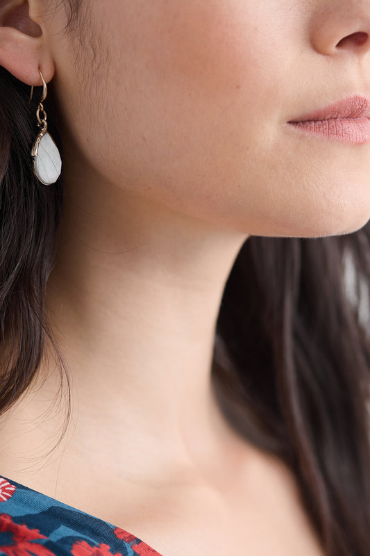 Boucles d'oreilles pendantes Reed Moon