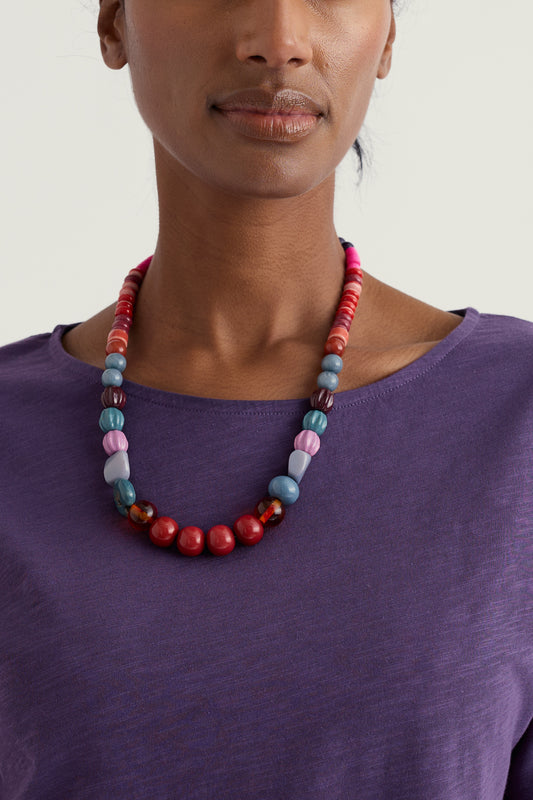 Collier de perles épaisses Ambos