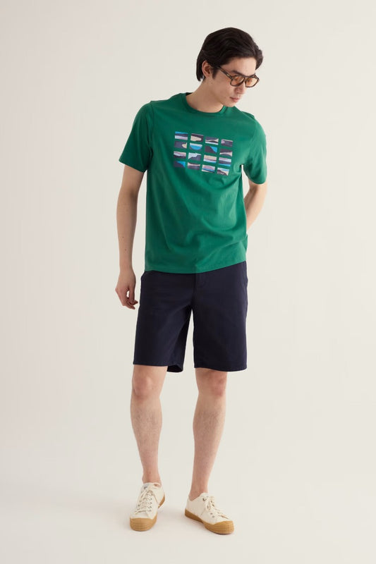 T-shirt en coton biologique Midwatch pour homme
