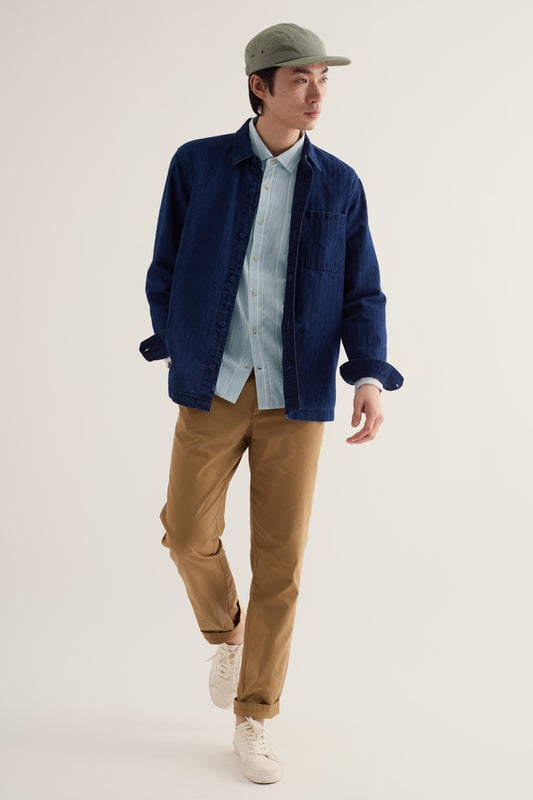 Chemise rayée Mora pour hommes