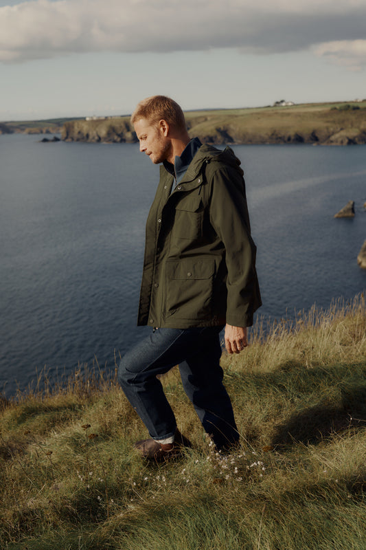 Veste imperméable Porthcurno pour homme