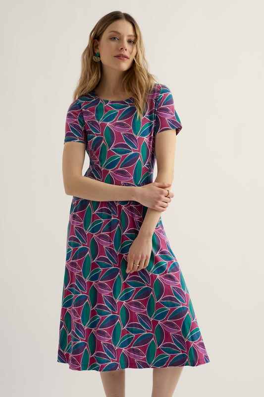 Robe à manches courtes April