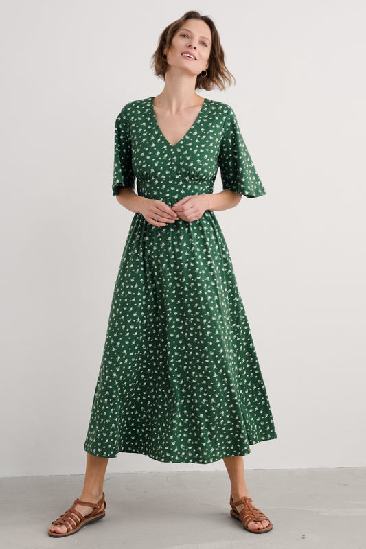 Robe longue demi-manches Chateaux