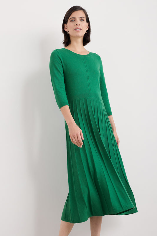 Robe Midi Tricotée Folk Song