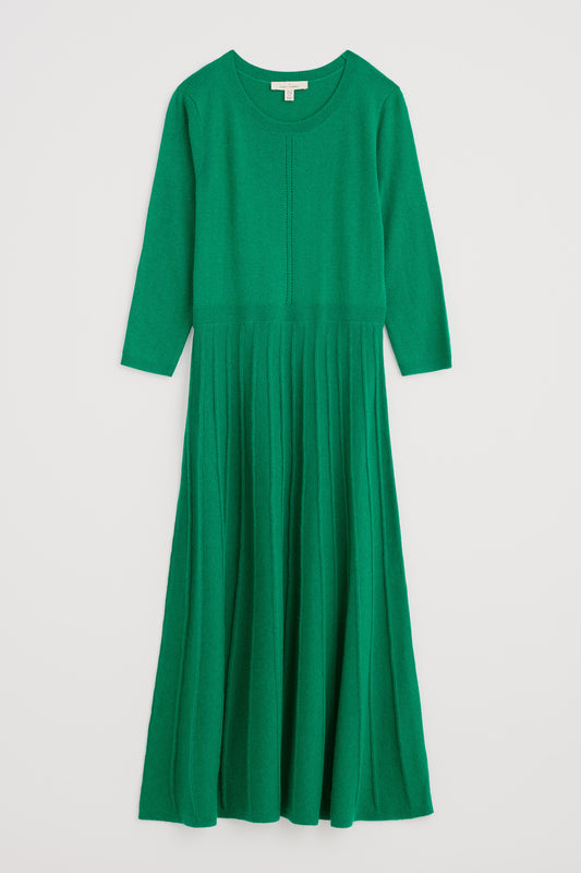 Robe Midi Tricotée Folk Song