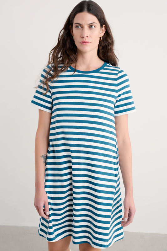 Robe T-shirt Madron en jersey de coton biologique certifié GOTS
