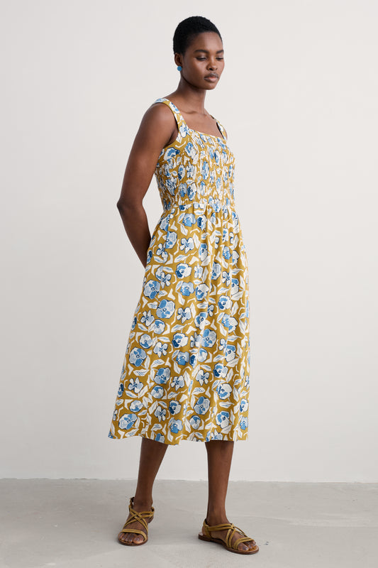 Robe smockée Summer Buoy en jersey