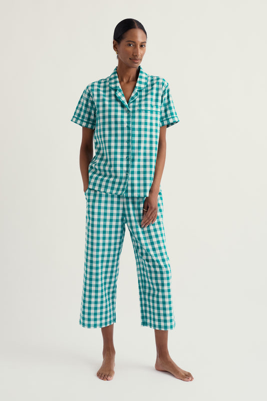 Pyjama manches courtes Oiseau sur son nid