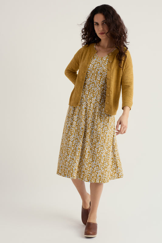 Cardigan en lin et coton biologique Pentire Steps