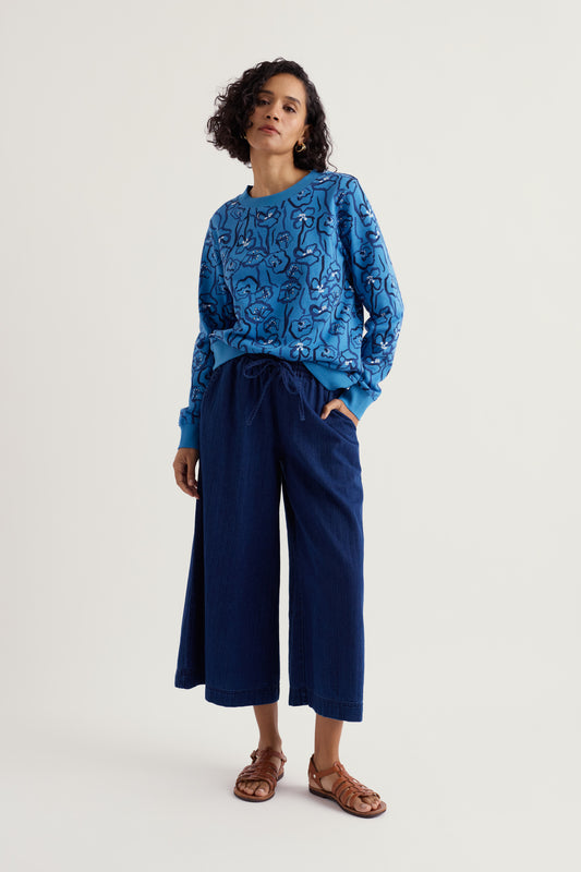 Sweat-shirt ras-du-cou Bright Wave