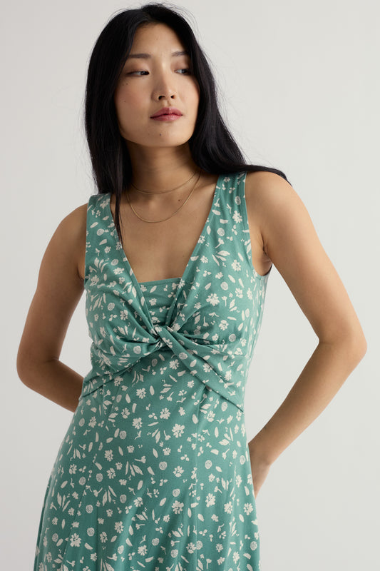 Robe en jersey May Apple coupe Empire
