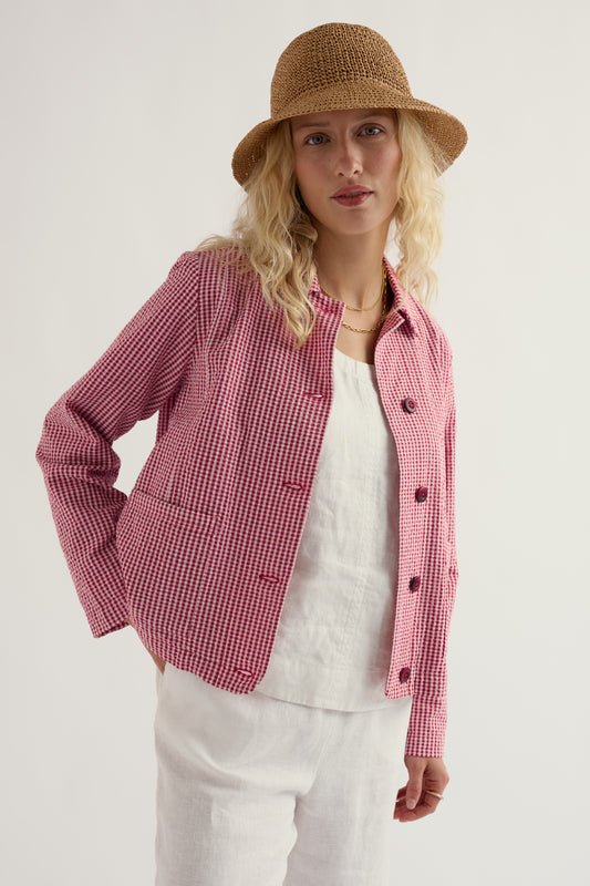 Veste Carnon Downs en coton biologique certifié GOTS