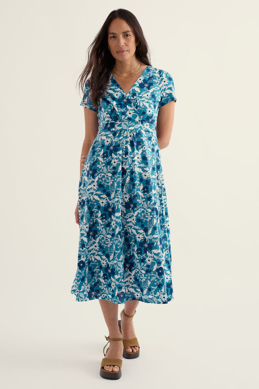 Robe Chapelle en jersey de coton biologique certifié GOTS