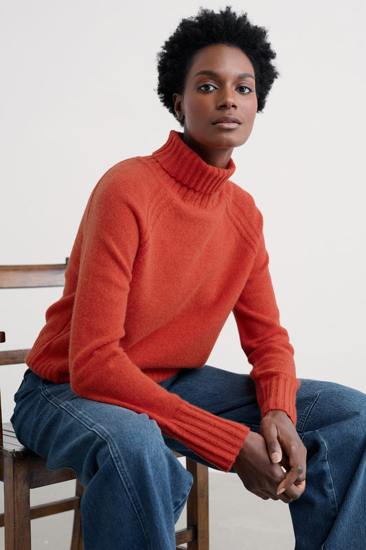 Pull Basset Cove en laine mérinos