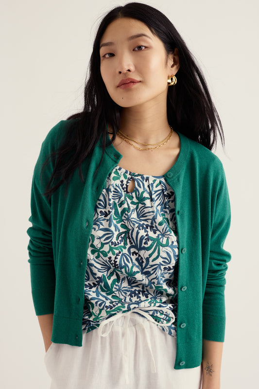 Gilet en coton biologique « Dancing Light »