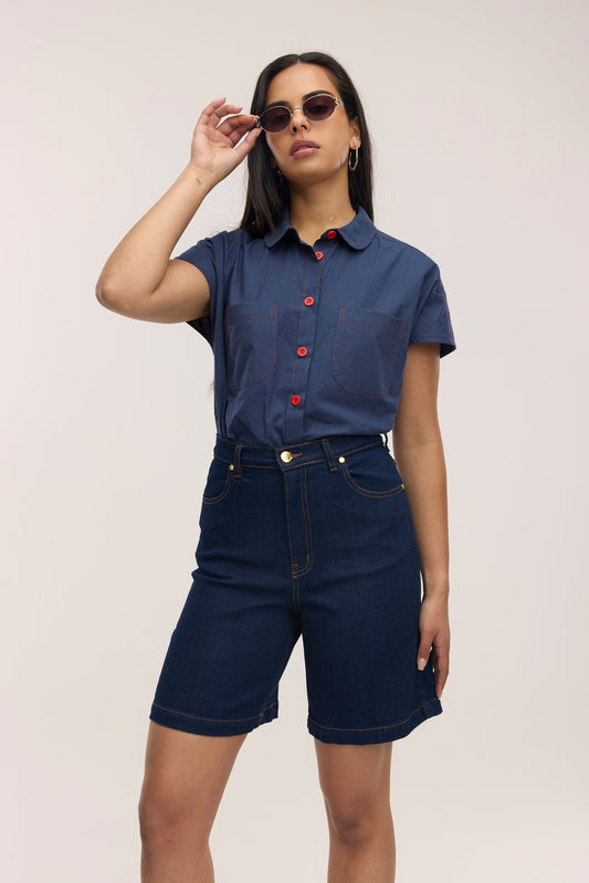 Shorts Companion in Denim